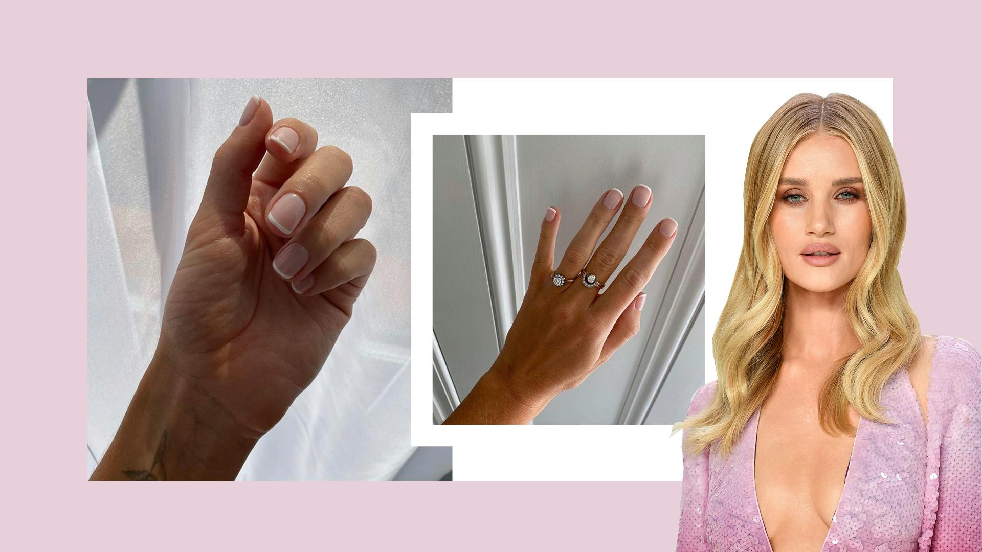 How To Master The Micro French Manicure According To Rosie Huntington-Whiteley's Nail Artist - Vimarsana News